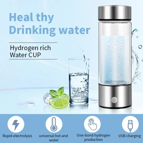 🚰 420ml Portable Hydrogen Water Bottle - Image 5