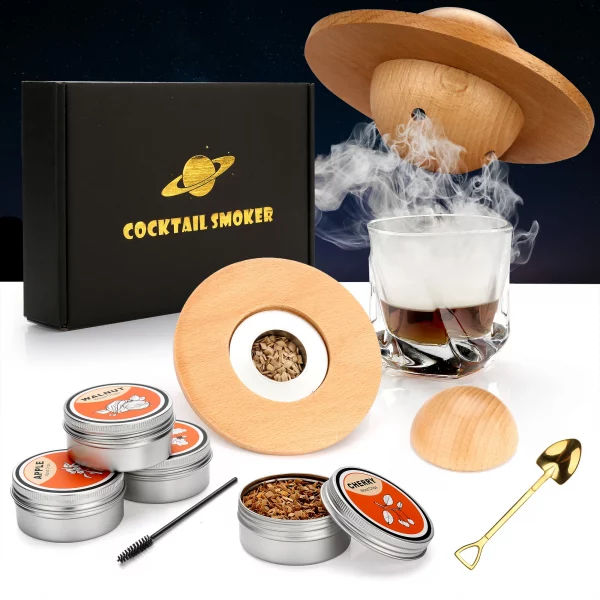✨ Glass-Top Cocktail Smoker Kit 🍹 - Image 4