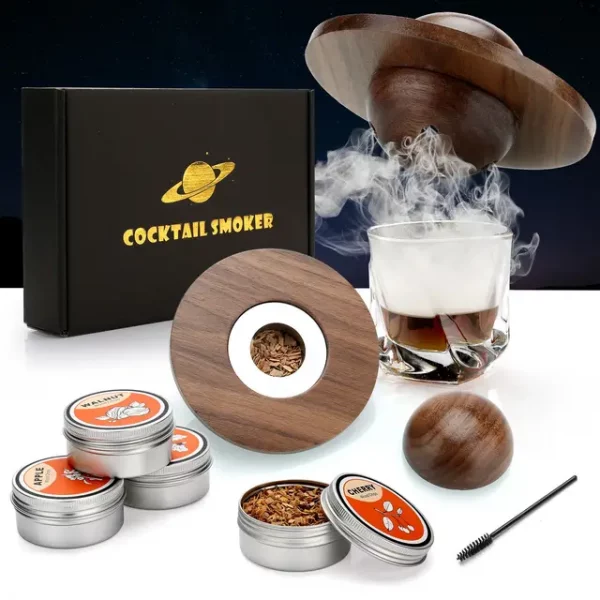 ✨ Glass-Top Cocktail Smoker Kit 🍹 - Image 3