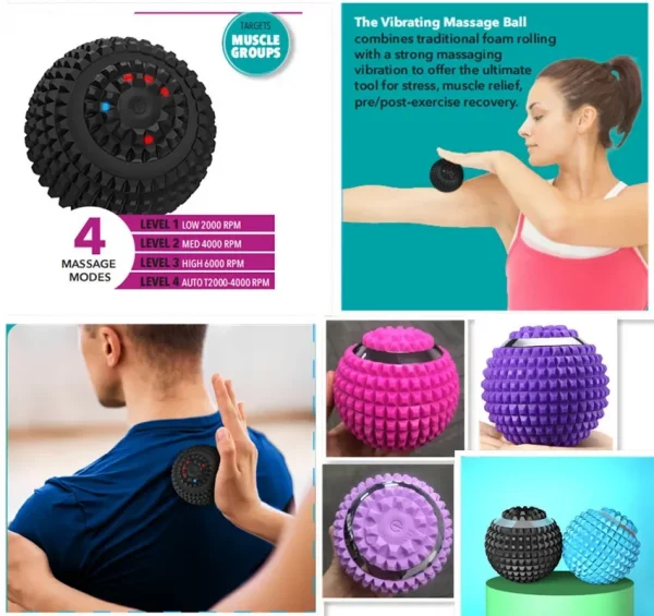 🔥💆‍♀️ Vibrating Massage Ball 🏋️‍♂️🧘‍♀️ - Image 8