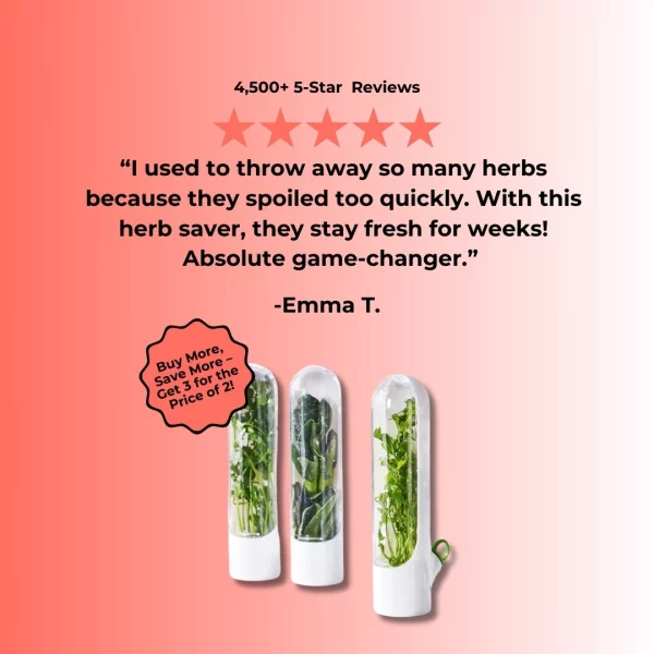 🌿 Herb Saver Bottle – Keep Your Herbs Fresh - Image 6
