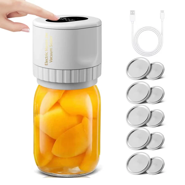 🔋 Electric Mason Jar Vacuum Sealer - Image 3