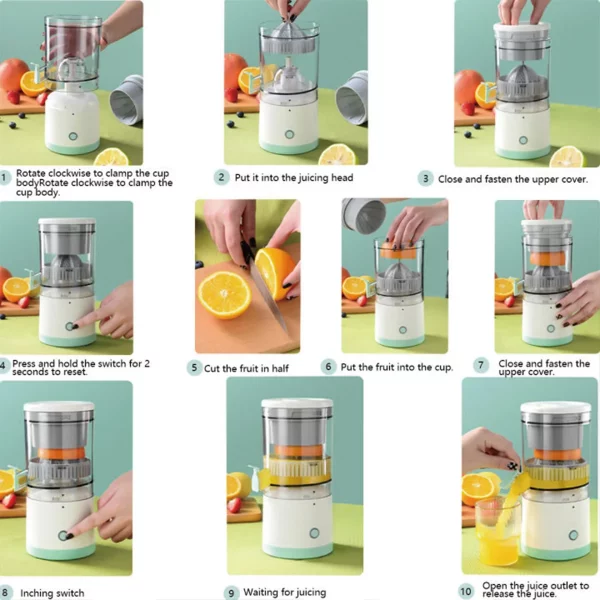 🍊 Electric Citrus Juicer Cup - Image 6
