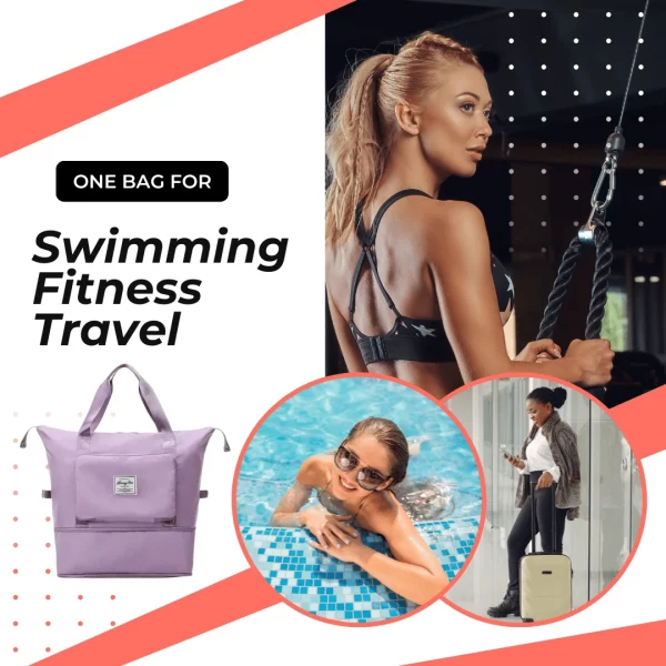🏋️‍♀️🎒 Large Waterproof Gym & Travel Bag - Image 3