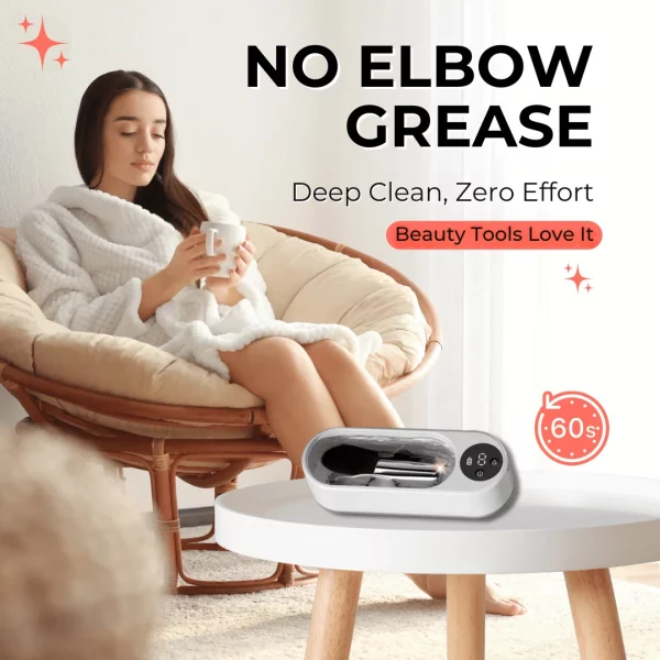 💍👓 Clean Pod – Portable Ultrasonic Cleaning Machine (450ml) - Image 13