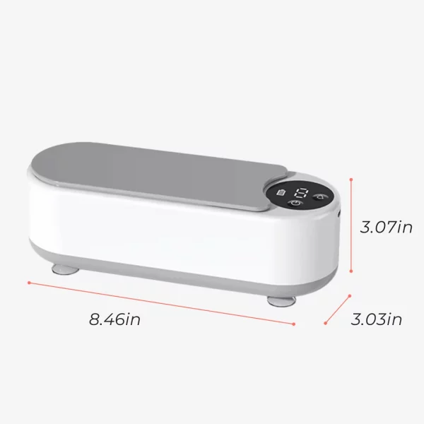 💍👓 Clean Pod – Portable Ultrasonic Cleaning Machine (450ml) - Image 8