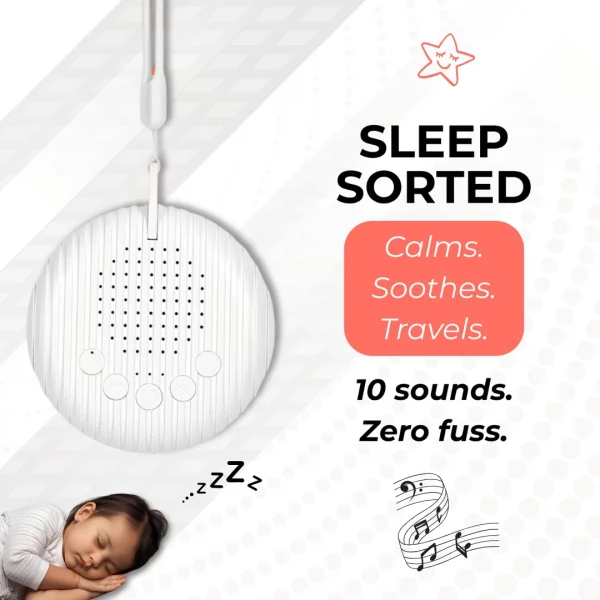 🌙 🎶 Baby Sleep Sound Machine – 10 Relaxing Sounds