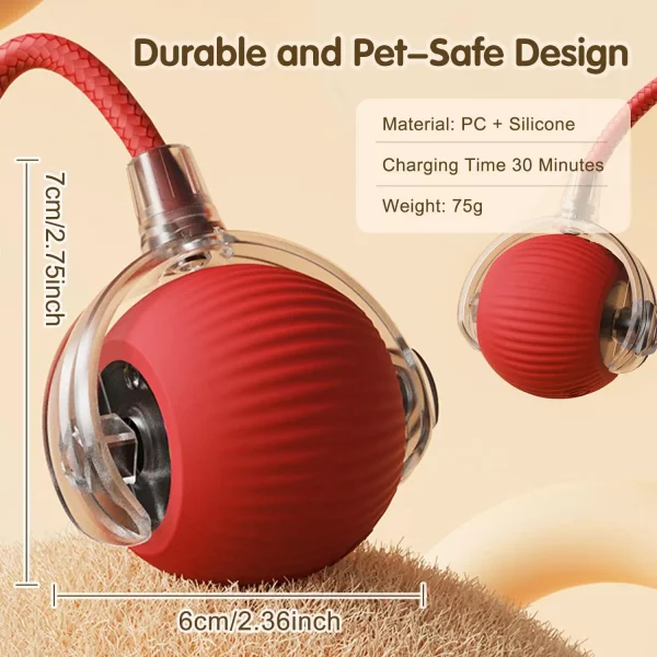 🐱⚡  Smart Cat Toy Ball – Endless Fun for Your Furry Friend - Image 6